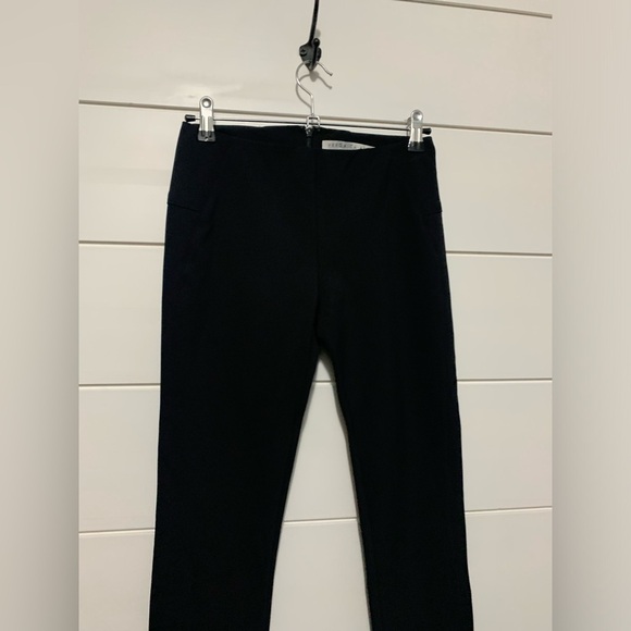 Veronica Beard crop crepe skinny pants black size 0 - Picture 8 of 12